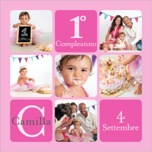 Cartolina "Smash the Cake" - retro